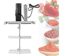 Batidora eléctrica comercial para alimentos, batidora de pie de acero inoxidable de 40 L con eje mezclador de doble capa y raspador, agitador de velocidad ajustable para sopas, salsas y condimentos p