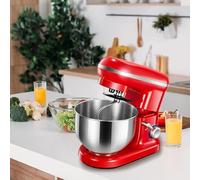 Batidora eléctrica de pie con cuenco de 5 litros y accesorios para hornear, cocinar y uso diario en el hogar