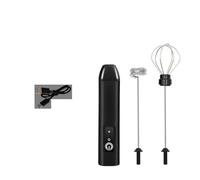 Batidora Eléctrica For Hacer Espuma Con Leche Y Café, Batidora For Café, Batidora De Mano, Batidora De Huevos, Batidora De Espuma, Herramientas Automáticas For Batir Cocina(309-3in1-B)
