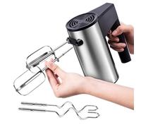 Batidora eléctrica manual, con varillas para huevos y ganchos para , batidora de mano para de tartas, para aficionados, padres comprometidos, pasteleros, bodas, inauguraciones de casa