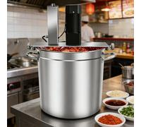 Batidora eléctrica, mezclador eléctrico para cocinar, mezclador automático para ollas, alta decuada para cocinas domésticas y procesamiento comercial de alimentos.