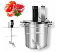 Batidora eléctrica, mezcladora de alimentos eléctrica, agitador de cocina de acero inoxidable para pasta de chocolate, máquina mezcladora de calor de 20 litros, ideal para sopas, salsas y condimento