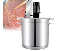 Batidora eléctrica, olla mezcladora automática para alimentos con velocidad de agitación ajustable y espátula, para restaurantes y cocina doméstica.