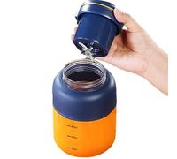 Batidora Inalámbrica,Máquina Recargable Inalámbrica Compacta Y Ligera De 1300 ml - Batidora Compacta Portátil,Para Viajes Camping Senderismo Gimnasio Cocina Hogar Casa Interior Exterior Comida Y Fruta