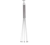 Batidora manual - Batidor para huevos de acero inoxidable | Batidora manual portátil, para cocinar en la cocina, batir huevos, mango ergonómico y resistente, engranajes giratorios L