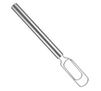 Batidora manual de - 30 x 3,7 cm de acero inoxidable herramienta de batido a mano, agitador de alimentos resistente, utensilio de cocina de agarre cómodo | Mezclador de manual para panadería