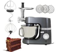 Batidora Multifuncional 4 en 1 con de 7L y Picadora de Carne - , , y Muele como un Profesional, 2200W de Potencia