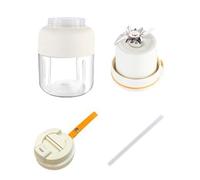 Batidora para Smoothies | Licuadora Personal Para Batidos y Zumos Naturales | Vaso Mezclador Anti-derrames De 1.3L Para Triturar Hielo Y Hacer Zumos tecnología de frescura permiten transporte sin pre