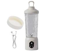 Batidora Personal Para Smoothies,600 ml Inalámbrica Recargable | Batidora De Viaje Para Batidos Y Smoothies | para Batidos Zumos Bebidas Viaje Camping Pícnic Aire