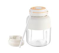 Batidora portátil inalámbrica, vaso mezclador inalámbrico ajustable de 1300 ml - Mini picadora coctelera recargable, para batidos, zumos, café, comida, casa, gimnasio, oficina, playa, picnic,