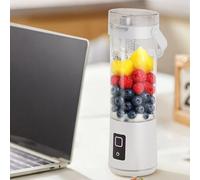 Batidora Portátil - Mezcladora De Bebidas 600ml - Elaborador de Bebidas Personal Portátil Recargable Sin Cable con Boquilla de Fácil Uso y Tapa Antigoteo para Zumo, Cocina, Fruta y Alimento