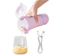 Batidora portátil, mini licuadora de cocina de 700 ml, exprimidor de frutas personal con batería recargable, fabricante, vaso mezclador de con acero inoxidable, personal para gimnasio y viajes