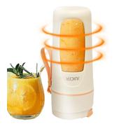 Batidora portátil para zumos, de viaje, de 340 ml, antigoteo para alimentos, batidora inalámbrica con batería de 3000 mAh, para camping, playa, bebidas heladas, gimnasio y zumos
