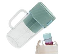 Batidora portátil recargable, taza de extracción de eléctrico, adopta un motor pálido y potente que tritura eficazmente las frutas y el hielo. Gracias a esto, la bebida es y sabrosa, y una