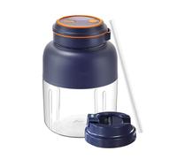 Batidora portátil - Vaso mezclador inalámbrico ajustable de 1,3 l, licuadora personal portátil - para batidos de de café y bebidas, alimentación de viaje, deporte, cocina, playa, picnic, camping