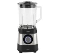 JATA JEBT3855 - Batidora de Vaso 1500 W con Jarra de Cristal 1,8 L, Motor AC Alto Rendimiento 17000 RPM, Tritura Hielo, 2 Velocidades + Pulse, Cuchillas Acero Inoxidable, Sistema Seguridad