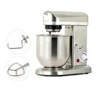 Batidora vertical, batidora de pie de 500 W, batidora eléctrica con 3 velocidades, bol de 24 cm, potente batidora de cocina de sobremesa, diseño elegante.