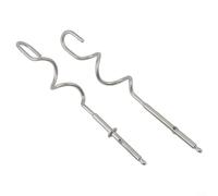 Batidoras para acero 304 para Kenwood 17.5cm Batidoras para acero(D) | para acero 304 antióxido, longitud 17.5cm, para ideal masas densas, compatible para kenwood, para fácil limpieza