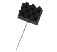 Batidores de bombo dobles individuales, pedal de cabeza de espuma suave, batidor de cajón con golpe suave, herramienta de percusión con diseño ajustable, accesorio de tambor, batidor de graves para