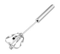 Batidores de huevos Empuje a mano: ahorro de espacio, estable, batidor semiautomático, batidor multifuncional semiautomático, batidor de huevos semiautomático, giratorio endurecible con guantes de