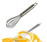 Batidores para cocinar, batidor de alambre de globo de acero inoxidable para mezclar, batir, agitar, batir o batir de cocina de 8, 10 y 12 pulgadas