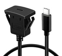 BATIGE Cable de extensión cuadrado de un solo puerto para montaje empotrado (USB C de 3 m)