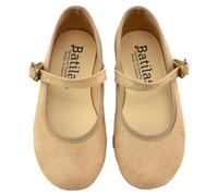 BATILAS - Zapato Tipo Mercedes de serratex con Cierre de Hebilla y Piso de Goma 104688 Sintético NIÑOS Color: Fango Talla: 33