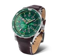 Batiscafos Reloj de Buceo, Verde, Acero Inoxidable 316L, Resistente al Agua 300m, Cristal K1