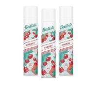 Batiste Champú en Seco Cherry - con una fragancia de frutas y bayas de verano - Pelo con aspecto limpio y fresco - Spray 3 x 200ml