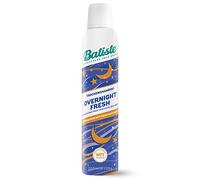 Batiste Champú seco Overnight Fresh 200 ml, champú seco para refrescar y peinar el cabello, spray sin aclarado, limpieza del cabello durante la noche