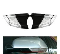BATLAM 2 Piezas Espejo Retrovisor Luz Intermitente Direccional para Volkswagen VW Polo 2005-2009 para Skoda Octavia 04-08