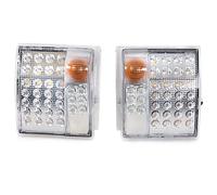 BATLAM 2 Piezas LED Luz De Camión Luz De Esquina Intermitente 24V 1385410 1387155 para Scania P420 G440 P410 P310 P380