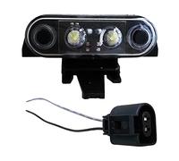 BATLAM Luz De Gálibo LED De Techo Luz De Señalización Superior con Conector 82116545 24V para Volvo FM FH FH13 Camión,Blanco