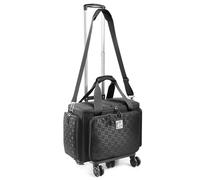 BatlFrist Bolsa para máquina de coser con ruedas universales, funda de transporte para máquina de coser con cremalleras YKK, compatible con la mayoría de máquinas de coser estándar Brother, Singer,