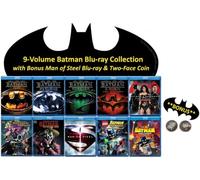 Batman 10-Volume Blu-ray Collection: Batman / Batman Returns / Batman Forever / Batman & Robin / Batman v Superman / Lego Batman Movie / Batman Ninja / Batman: The Killing Joke / Lego Batman: Super