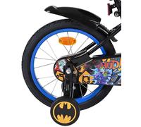 Batman 16 Pulgadas Bicicleta Niños Negro 4-6Jahre Ruedas de Apoyo Atrás