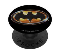 Batman (1989) Batman Shiny Logo PopSockets PopGrip Adhesivo