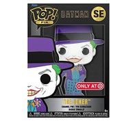 Batman 1989 Joker Pop Enamel Pin with Glow Face Feature