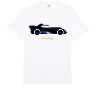 Batman (1989) The Batmobile Drawing Comfort Colors Adult Heavyweight T-Shirt