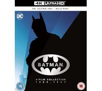 Batman 4-Film Collection 1989 - 1997 [4K Ultra-HD Blu-ray] [2020] [Region Free] [Blu-ray]