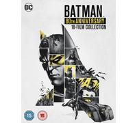 Batman – Warner Bros. – DVD – Colección 80.º Aniversario (Reino Unido, 18 DVD)