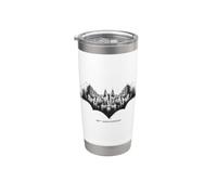 Batman 80th Anniversary Gotham Shield Vaso térmico de acero inoxidable de doble pared