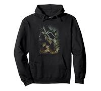 Batman Absolute Hanging Over City Sudadera con Capucha