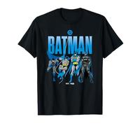 Batman Across The Years Line Up Camiseta
