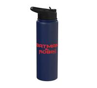 Batman and Robin (1997) logo Stainless Steel Insulated Water Bottle