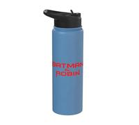 Batman and Robin (1997) logo Stainless Steel Insulated Water Bottle
