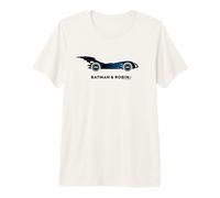 Batman and Robin (1997) The Batmobile Drawing Camiseta Premium