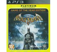 Batman: Arkham Asylum GOTY (Platinum) Juego para Consola Sony PlayStation 3 PS3