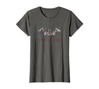 Batman: Arkham City Bat Fill Camiseta, Mujer, Asfalto, M