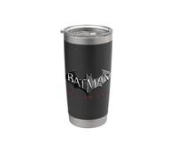 Batman: Arkham City Logo Vaso térmico de acero inoxidable de doble pared